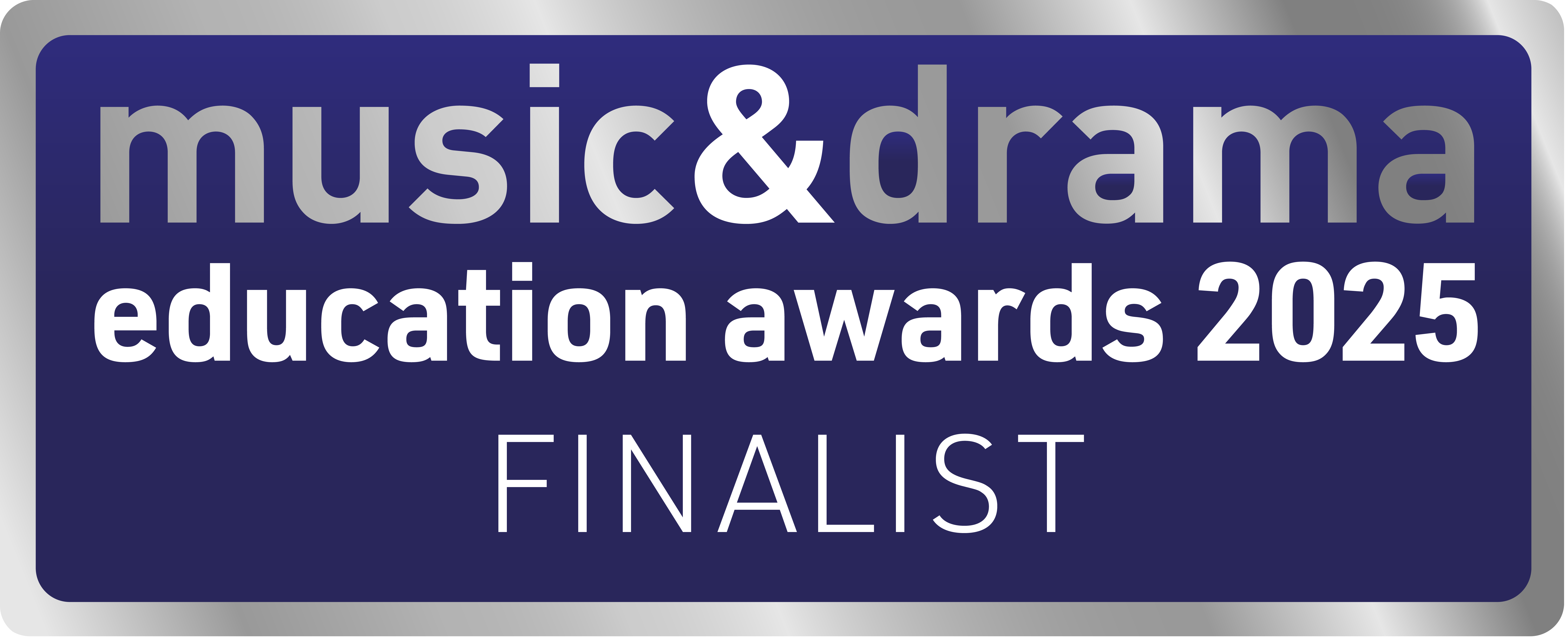 Music and Drama education awards finalist